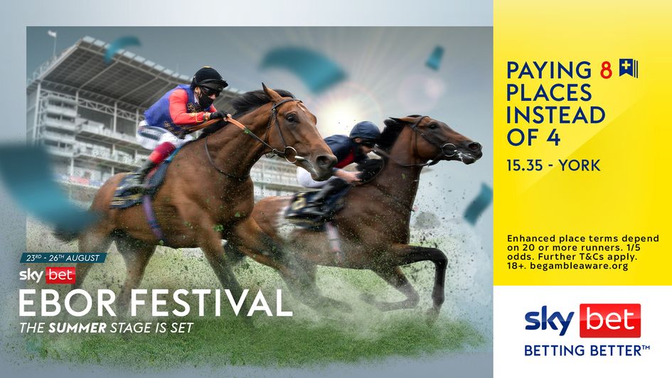 Sky Bet Ebor offer - Saturday