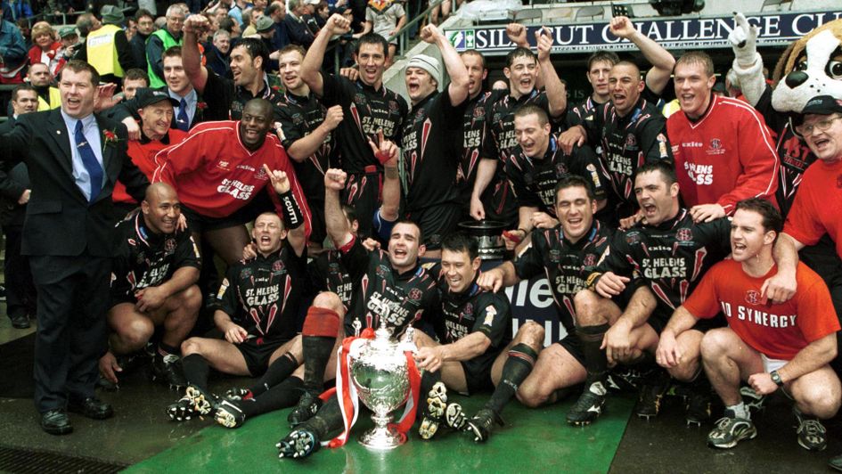 Millward won the Challenge Cup with St Helens in 2001