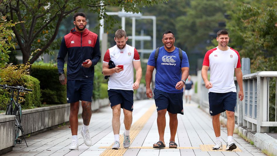 England's players are trying to stay relaxed in the build up to the 2019 Rugby World Cup final