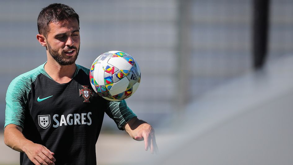 Bernardo Silva in Portugal training
