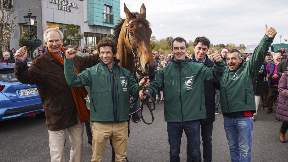 Noble Yeats pictured with winning connections