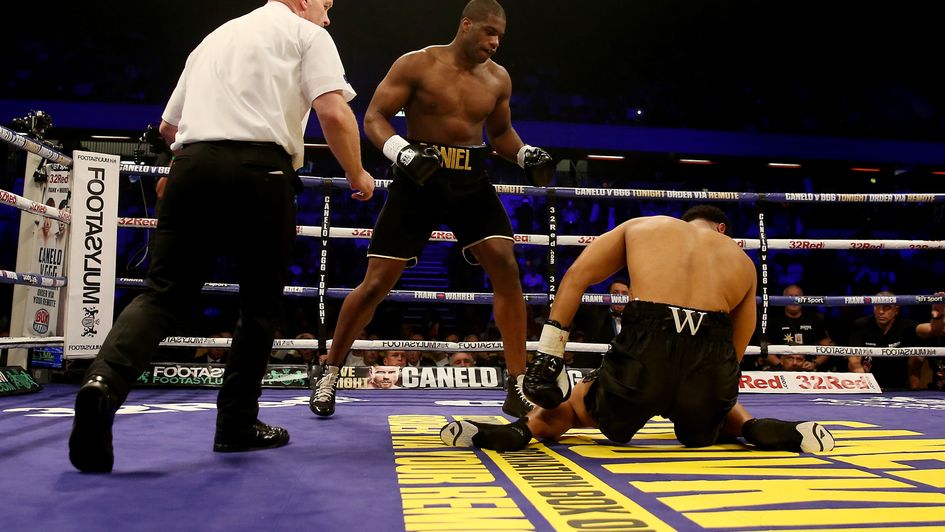 Daniel Dubois stops AJ Carter