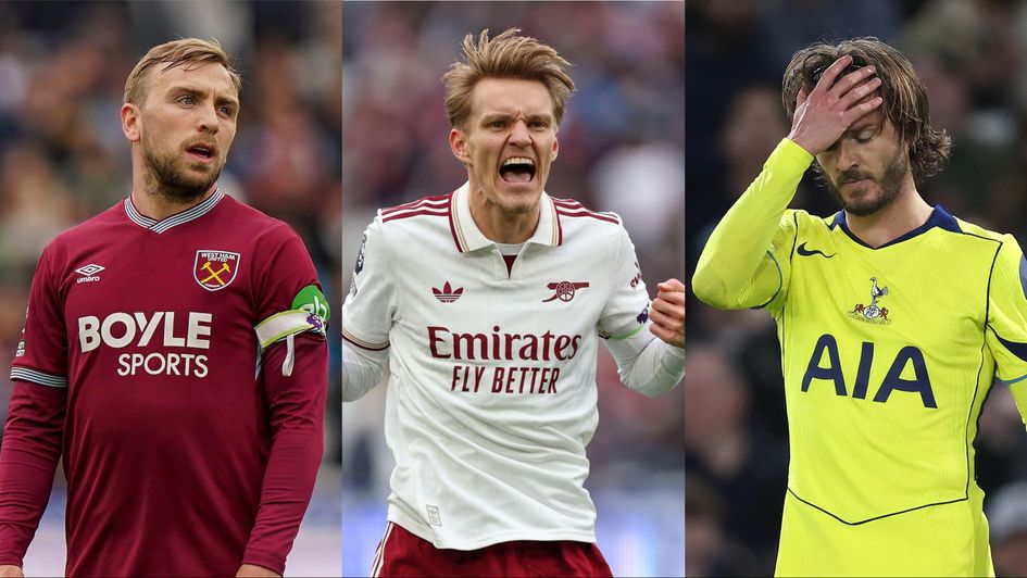 jarrod bowen, martin odegaard, james maddison