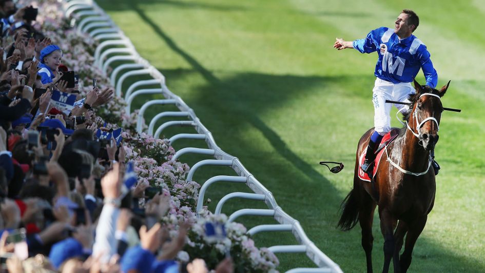 Winx is adored by the fans after claiming her third Cox Plate