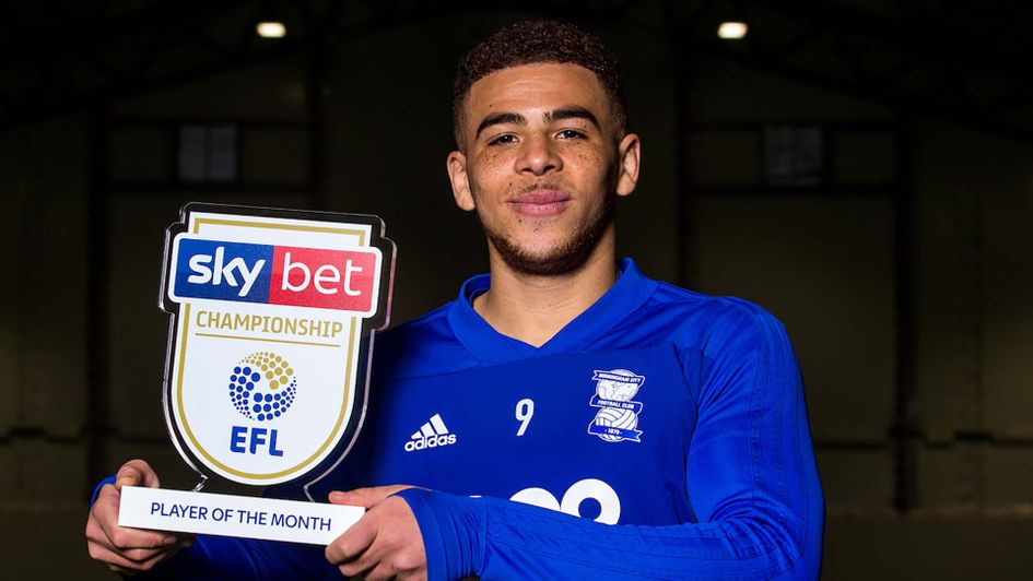 Che Adams wins the Player of the Month award for February