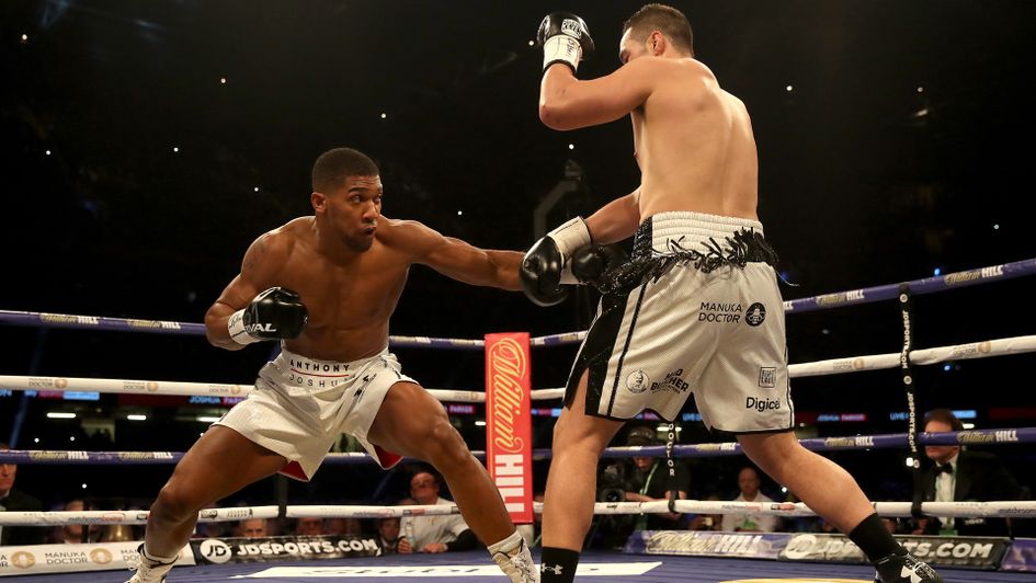 Anthony Joshua and Joseph Parker