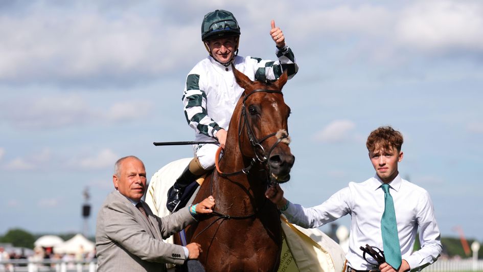 Celebrations for Double Rush's Wokingham win