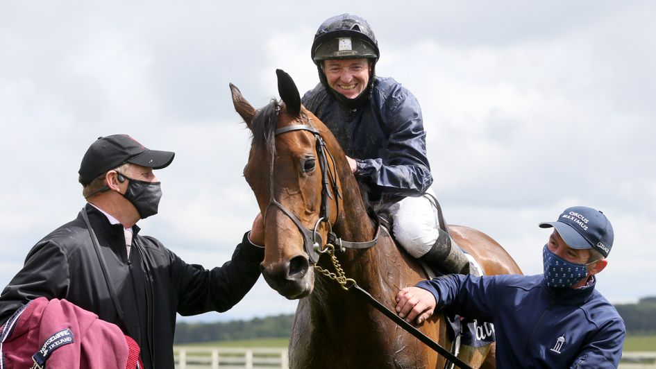 Seamie Heffernan all smiles on Empress Josephine