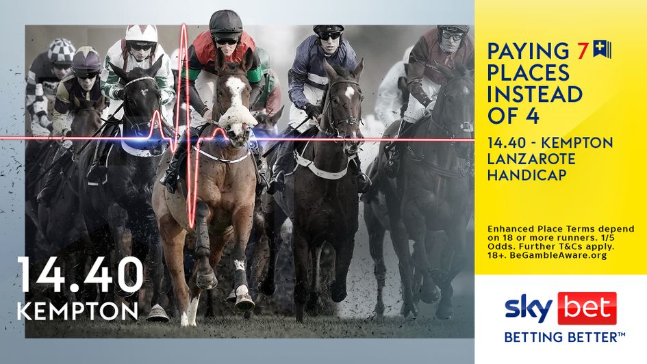 Sky Bet's Lanzarote Hurdle offer