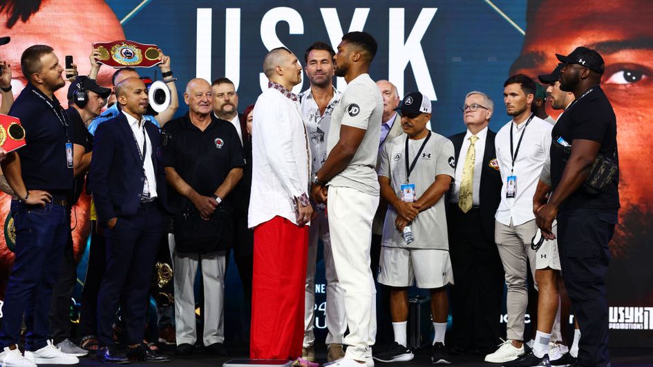 Usyk and Joshua go head-to-head for a second time on Saturday
