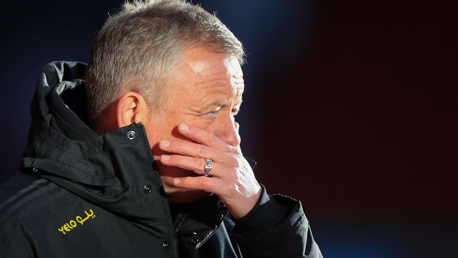 Sheffield United boss Chris Wilder