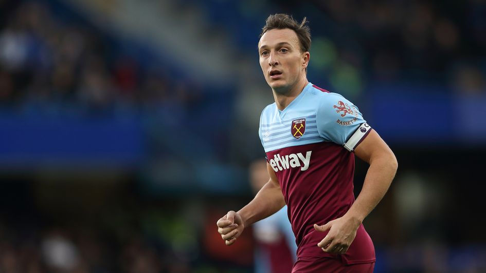 Mark Noble in action during West Ham's win over Chelsea