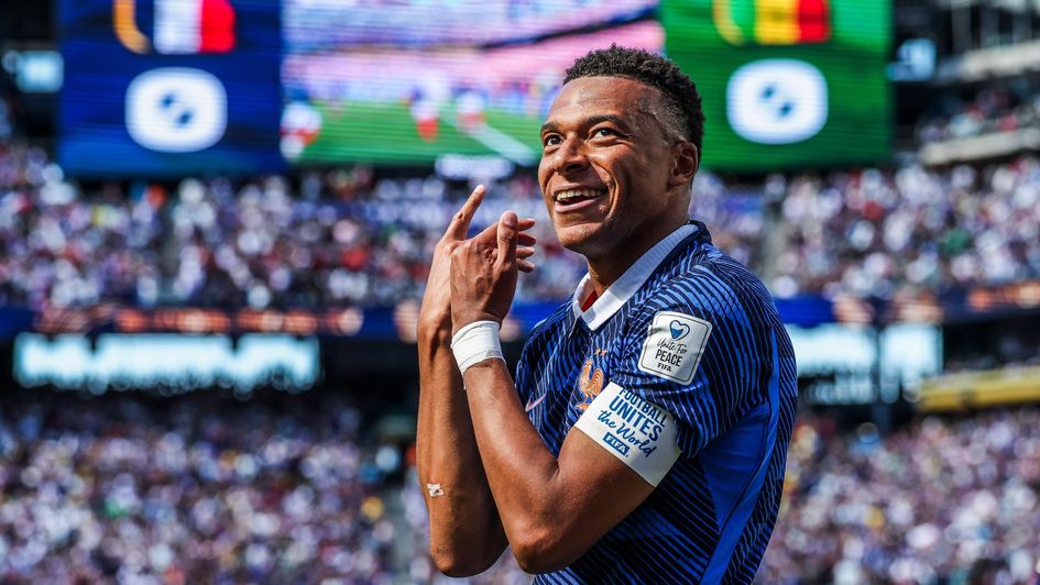 Kylian Mbappe shone against Senegal