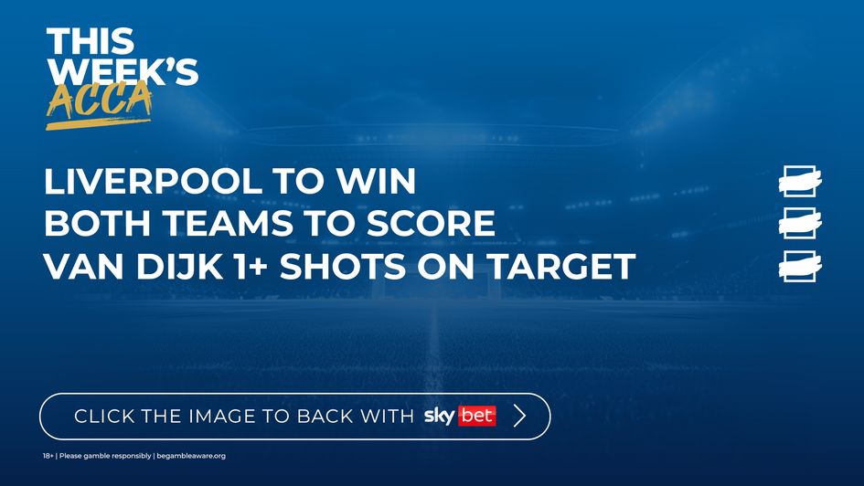 BACK OUR 8/1 BET BUILDER!