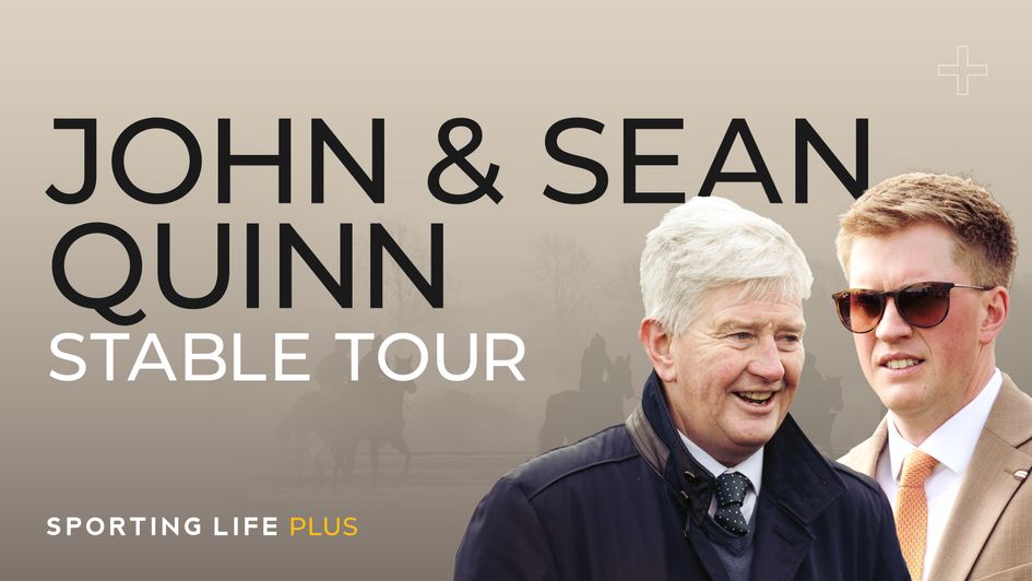 John & Sean Quinn Stable Tour