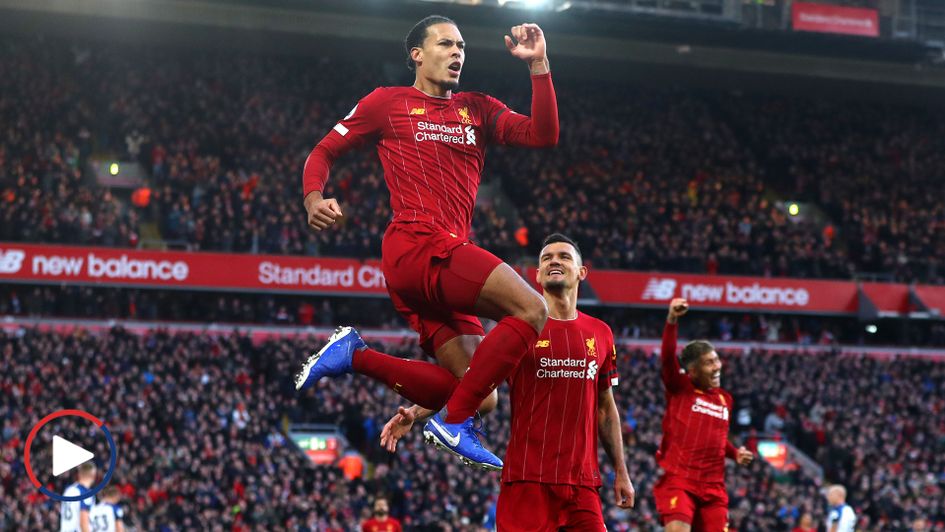 Watch every Premier League goal below, including Liverpool's Virgil Van Dijk's double