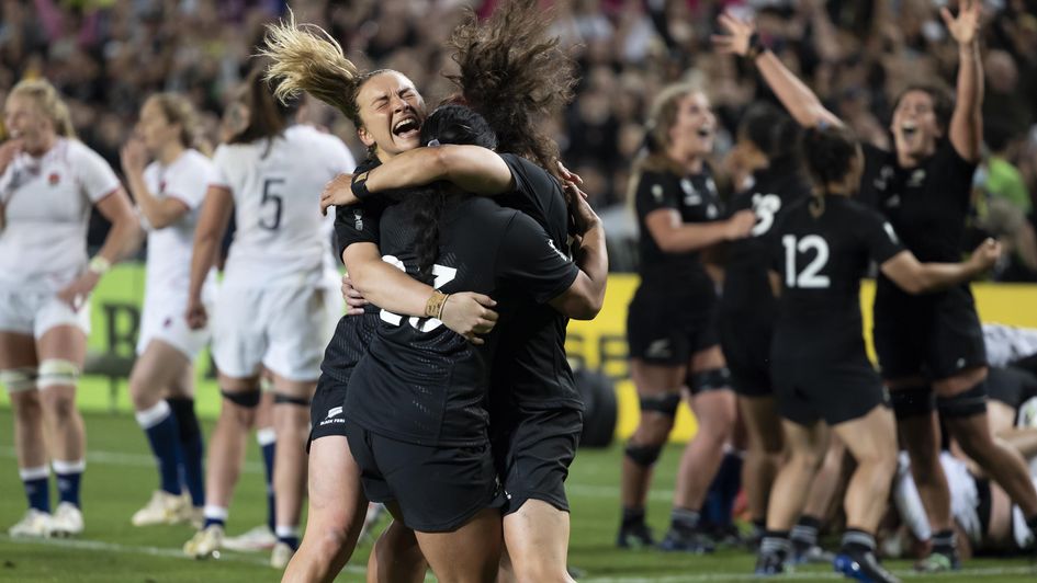 New Zealand joy at the final whistle