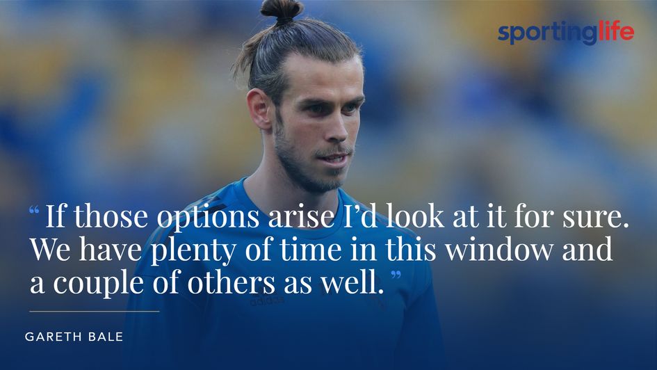 Gareth Bale on links to Tottenham and Man Utd