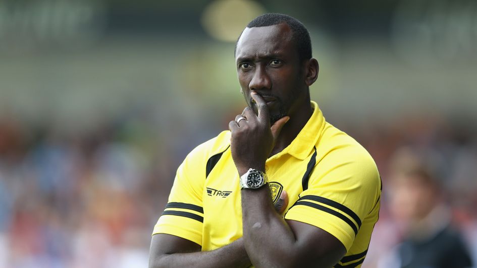 Jimmy Floyd Hasselbaink's Burton host Cheltenham on Friday night