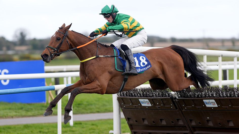 Fierce Handay and Harry Cobden en route to victory at Fairyhouse