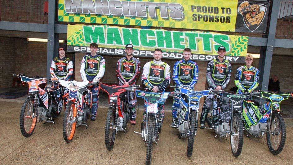 Mildenhall Fen Tigers 2023 Speedway Team (credit Derek Leader)