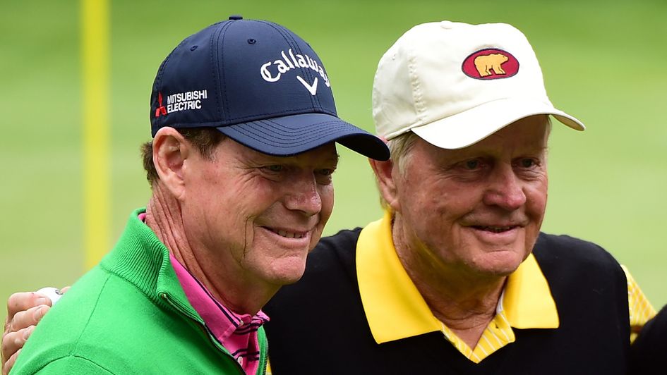 Tom Watson and Jack Nicklaus: Two legends of the game