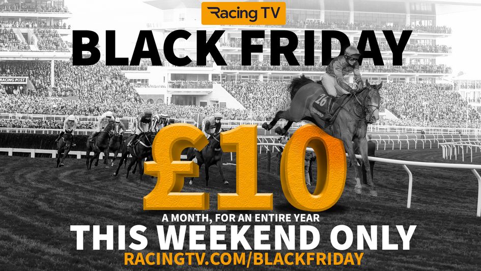 Save 60 and get Racing TV’s Black Friday offer NOW!