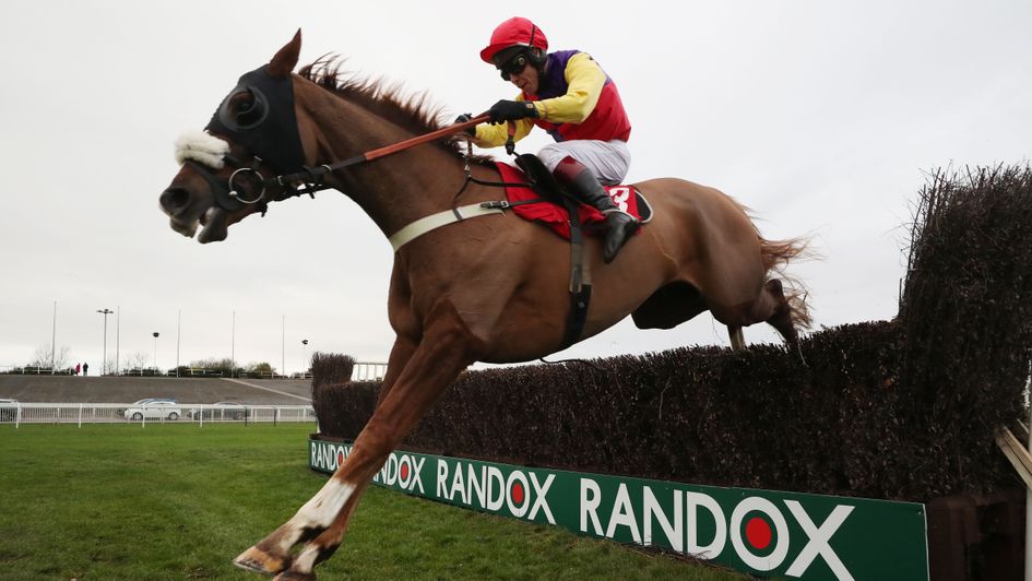 Native River and Richard Johnson on their way to victory at Aintree