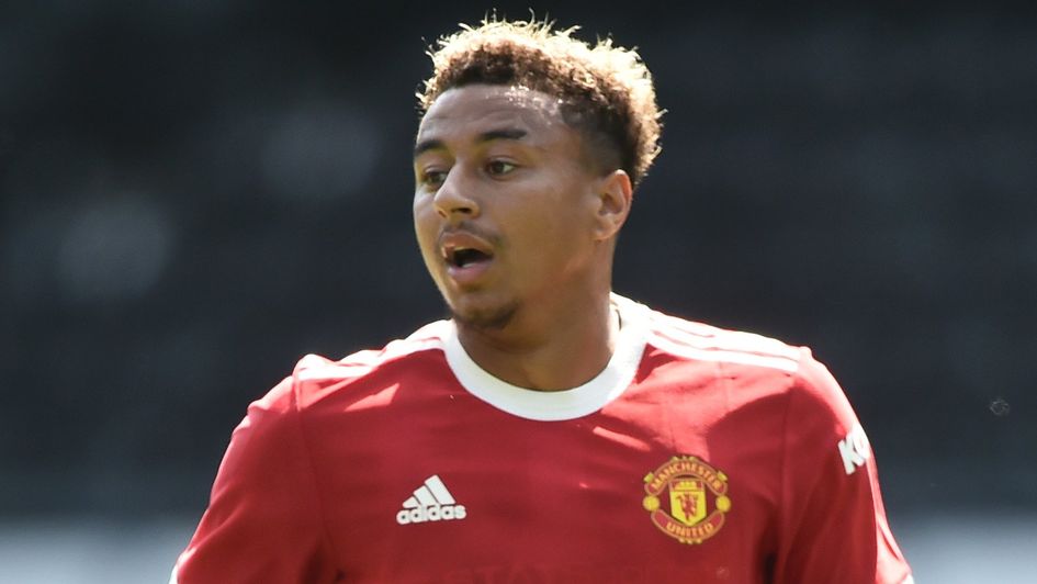Jesse Lingard in action for Man Utd