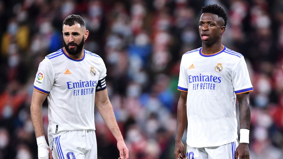 Karim Benzema and Vinícius Júnior