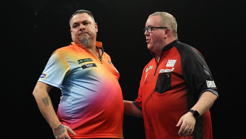Stowe Buntz and Stephen Bunting (Picture: Kieran Cleeves/PDC)
