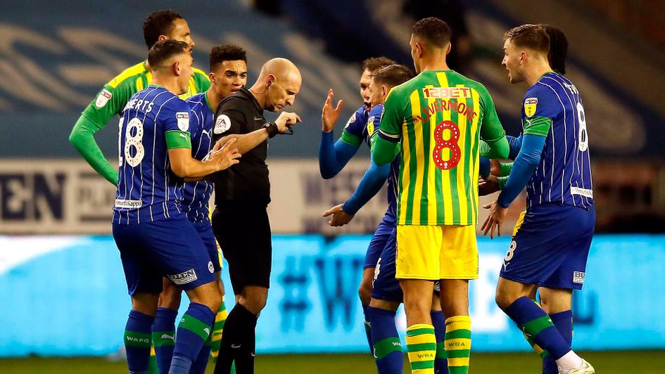 Wigan 1-1 West Brom in the Sky Bet Championship