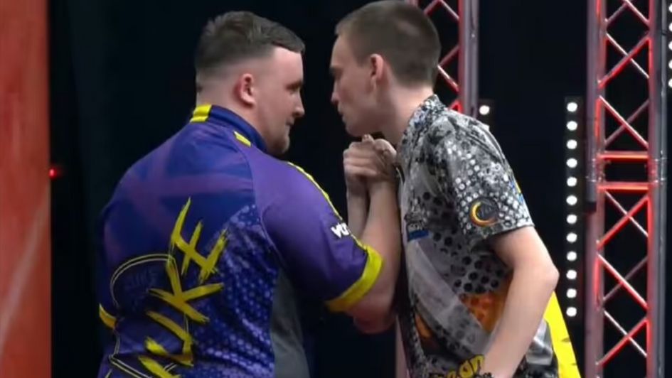 Luke Littler kept his cool and went on to win the title