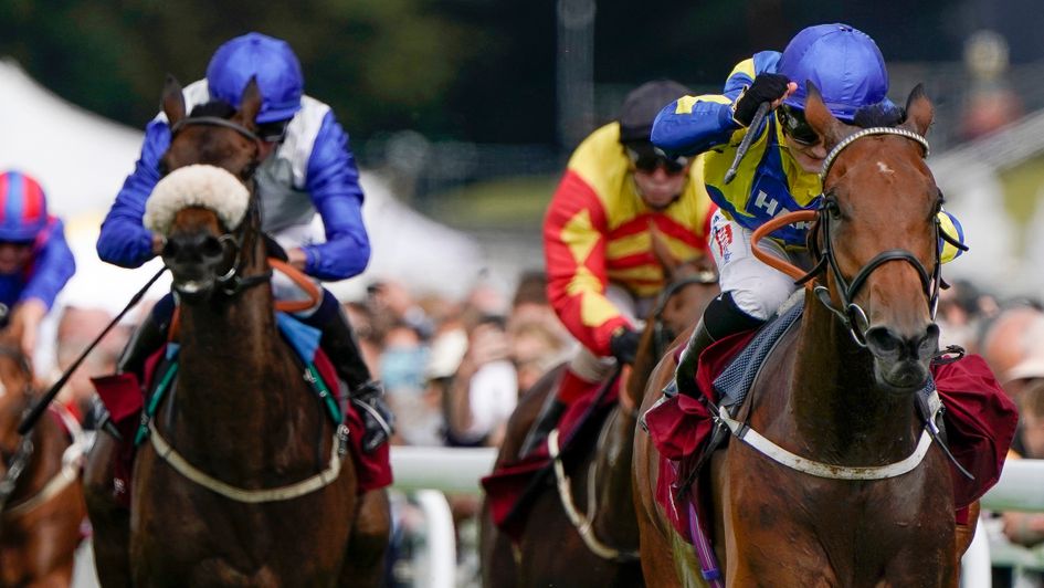 Hollie Doyle and Trueshan win the Goodwood Cup