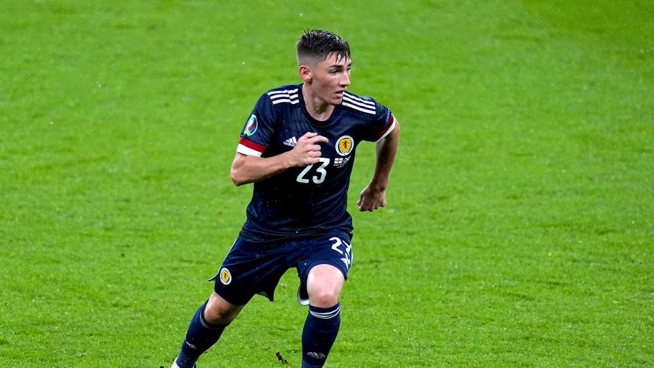 Scotland midfielder Billy Gilmour