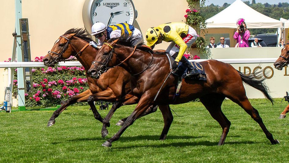 Docklands edges out Rosallion at Royal Ascot