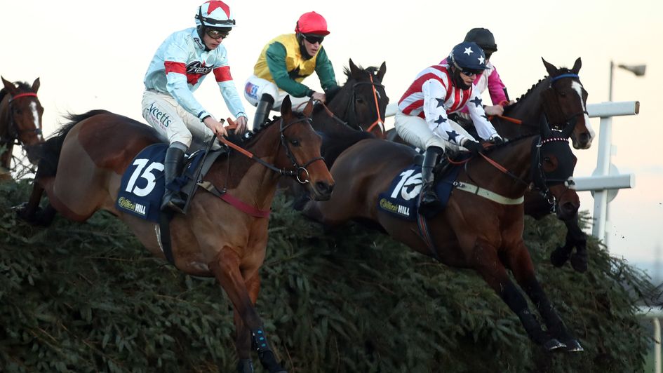 Beau Bay on his way to victory at Aintree