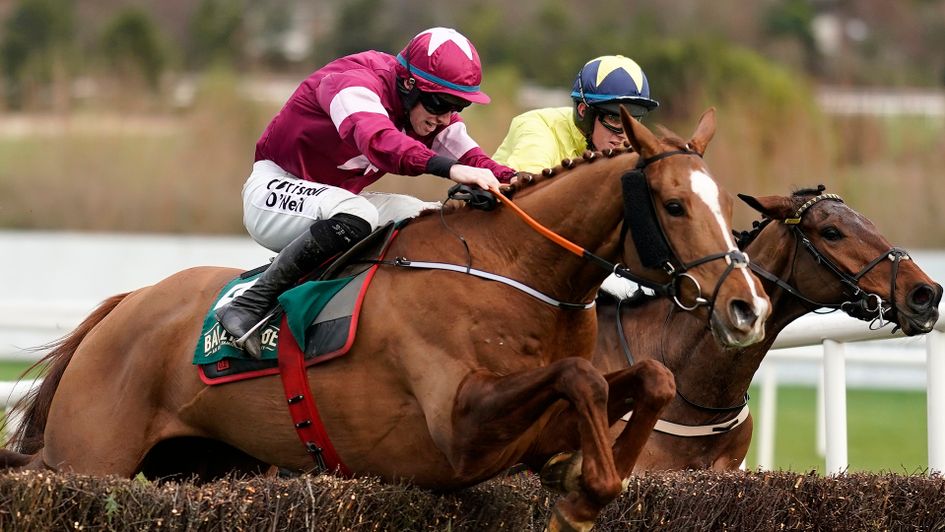 Gun Digger jumps straight and true