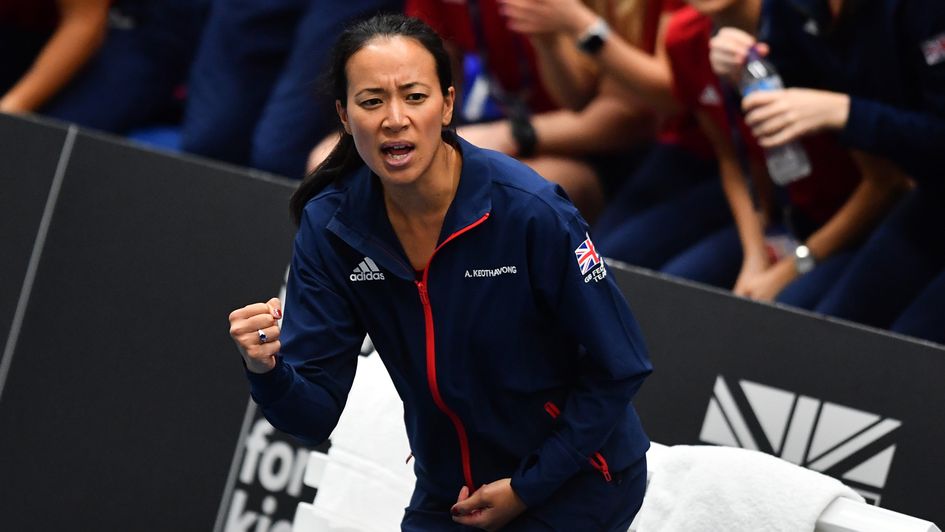 Team GB captain Anne Keothavong