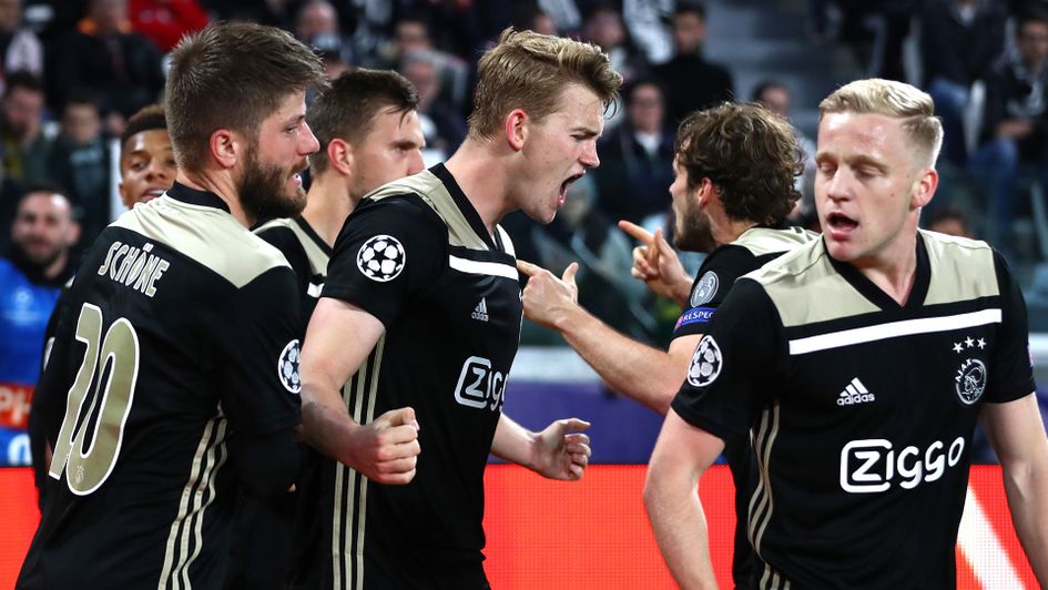 Ajax beat Juve in the Champions League quarter-finals