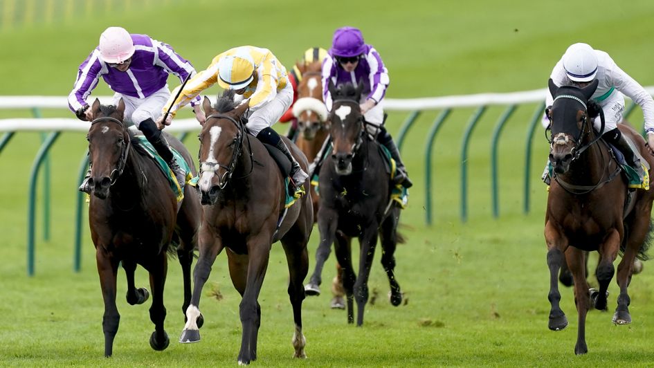 A dramatic finish to the Fillies' Mile took an unusual turn post-race