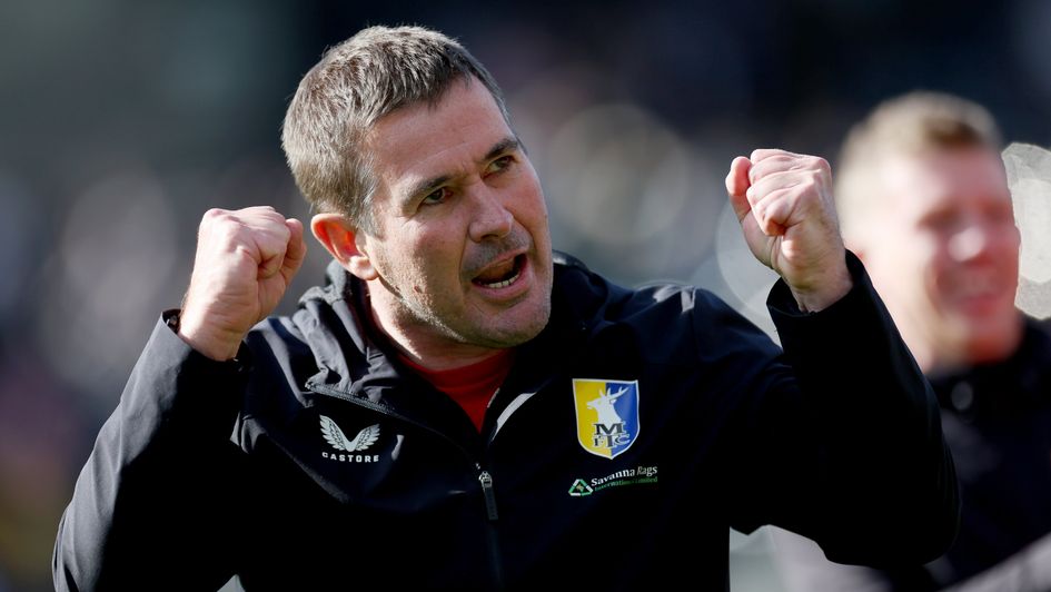 Mansfield manager Nigel Clough