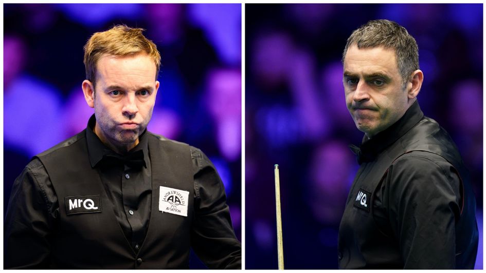 Ali Carter and Ronnie O'Sullivan meet in Sunday's final