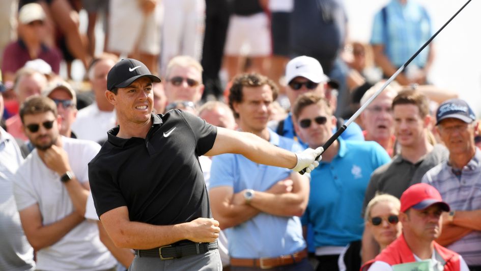 Rory McIlroy shot an opening 69 at Carnoustie