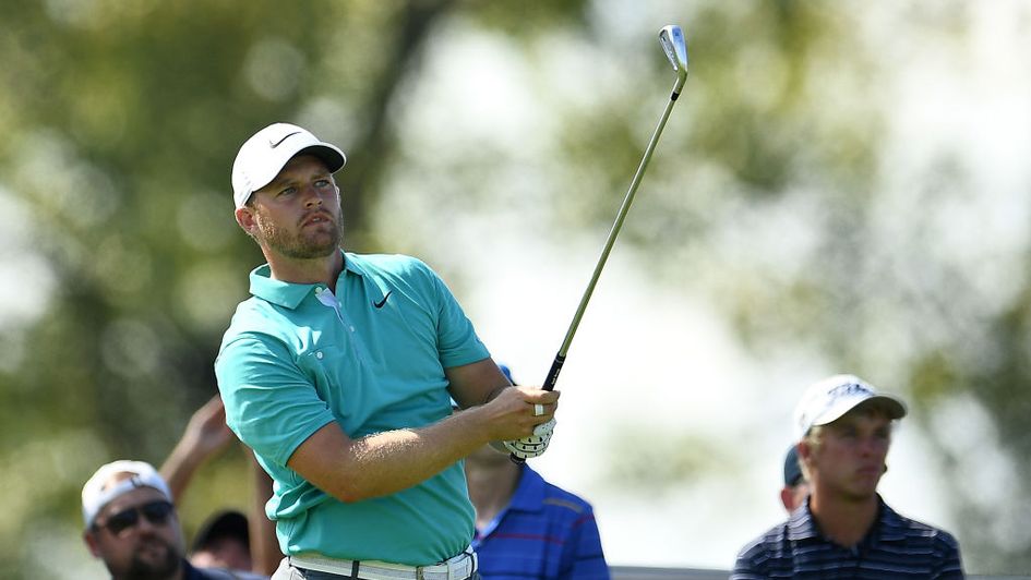 Tom Lewis in action at Victoria National