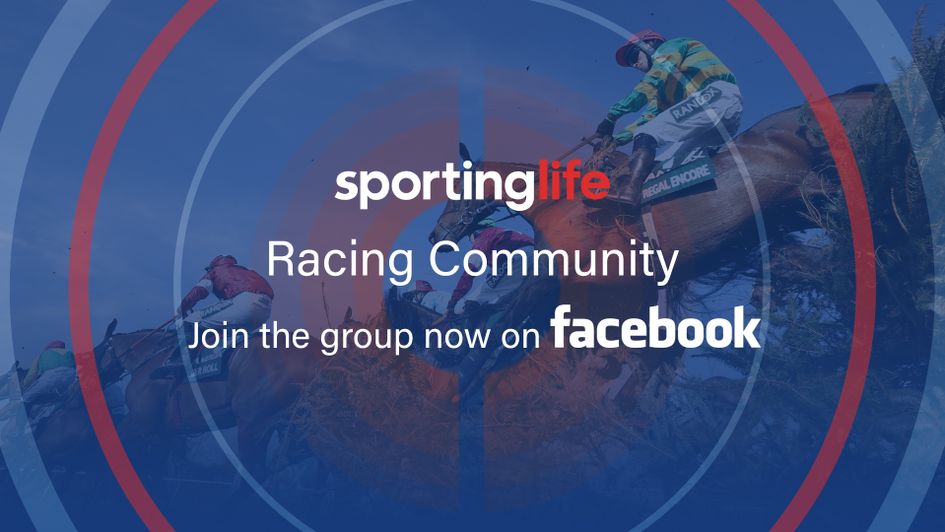Join our new racing Facebook group