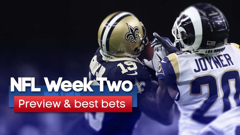 Read our preview and best bets for Week Two of the NFL season