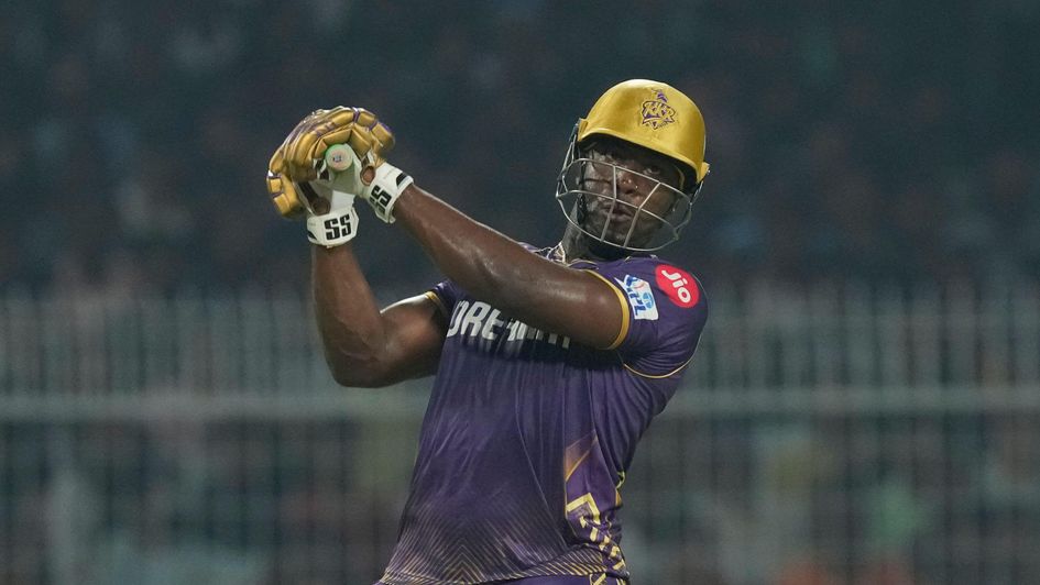 Andre Russell cutting loose in the IPL