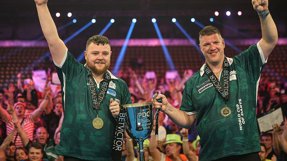 Daryl Gurney and Josh Rock bring the World Cup of Darts to Northern Ireland (Picture: PDC Europe/Jenny Segers)