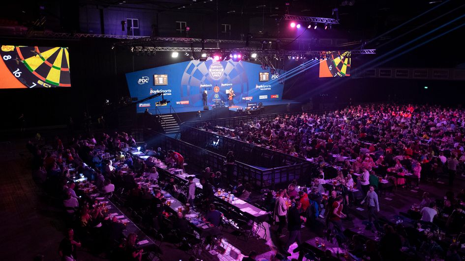 The World Grand Prix is usually staged in Dublin (Picture: Lawrence Lustig/PDC)